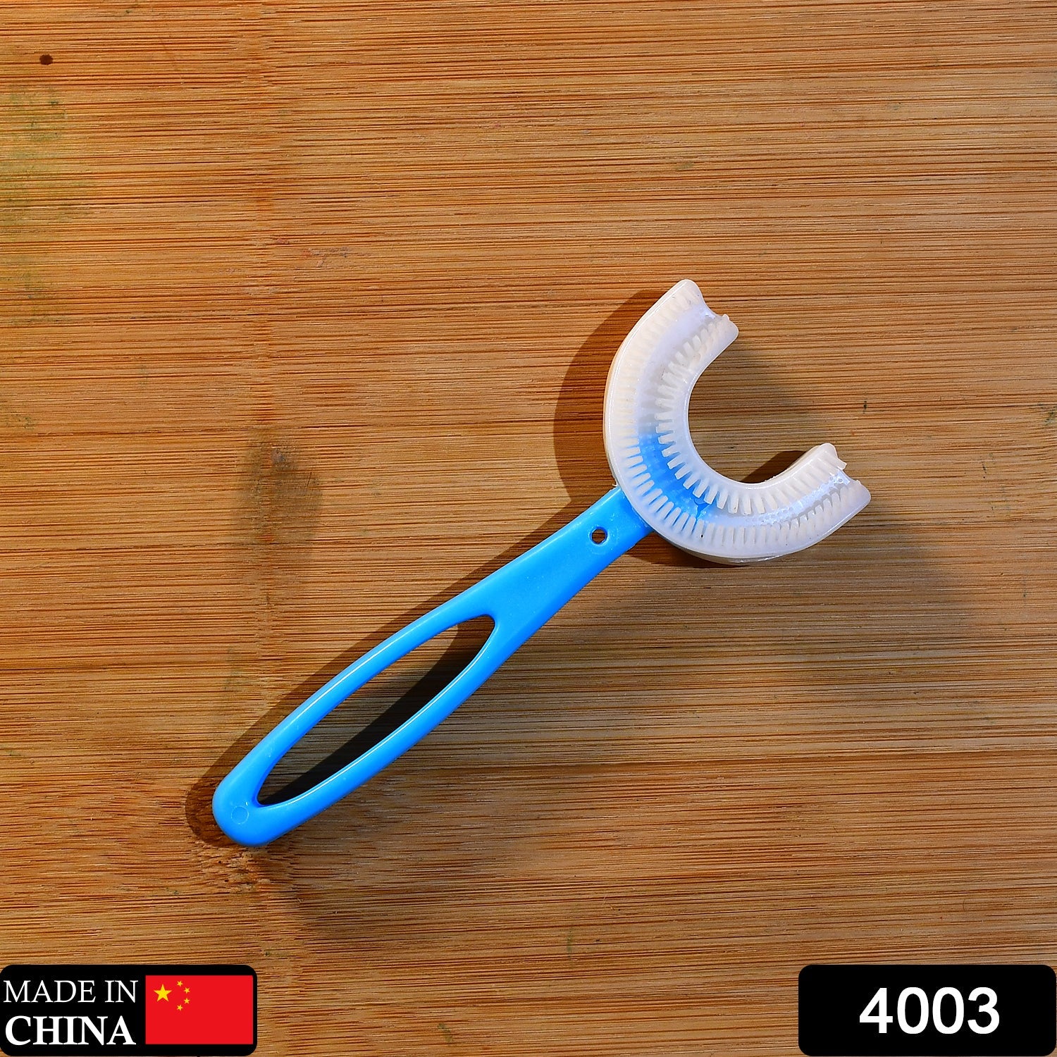 4003 U-Shaped Toothbrush for Kids Manual Whitening Toothbrush Silicone Brush Head for Kids Children Infant Toothbrush For 2-6 Years DeoDap 4003 U-Shaped Toothbrush for Kids Manual Whitening Toothbrush Silicone Brush Head for Kids Children Infant Toothbrush For 2-6 Years DeoDap